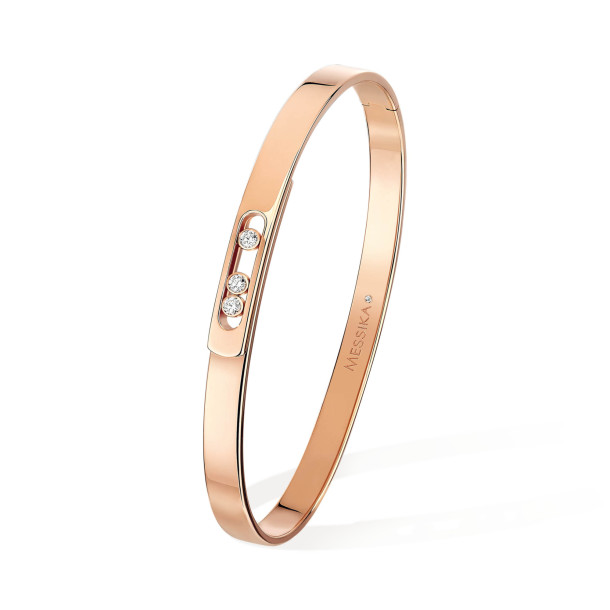         Roségold, Armschmuck, Messika Move Noa Diamant Armreif 