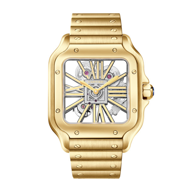         Damen- und Herrenuhr, Automatik, Cartier Santos de Cartier