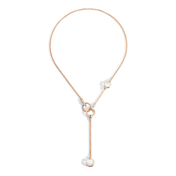         Roségold, Halsschmuck, Pomellato Nudo Halskette