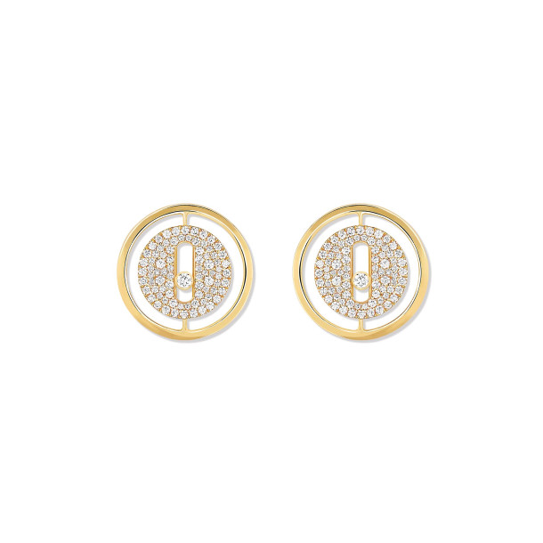         Gelbgold, Ohrringe, Messika Lucky Move Ohrstecker
