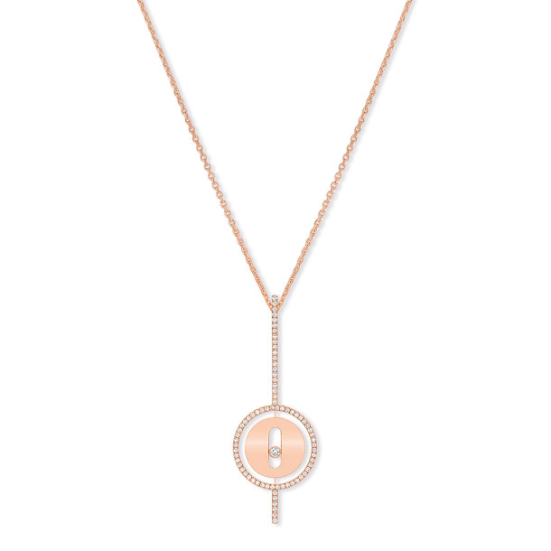         Roségold, Halsschmuck, Messika Lucky Move Arrow Collier