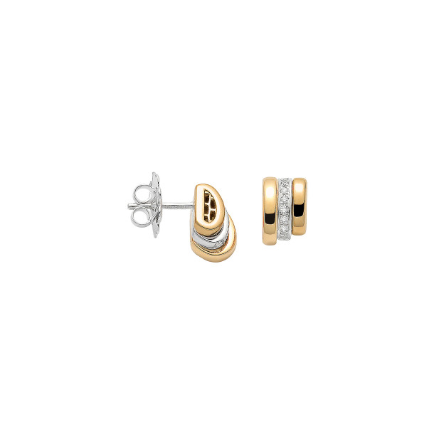         Gelbgold, Ohrringe, FOPE Prima Ohrstecker