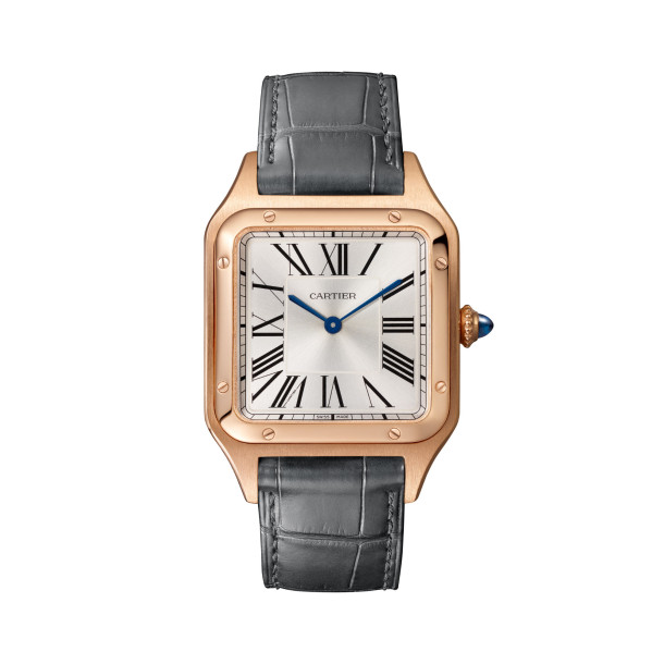         Damen- und Herrenuhr, Quarzwerk, Cartier Santos-Dumont