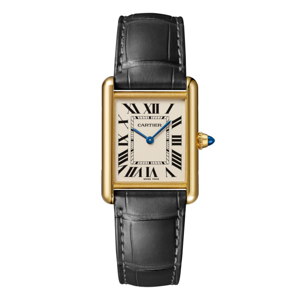         Damen- und Herrenuhr, Quarzwerk, Cartier Tank Louis Cartier