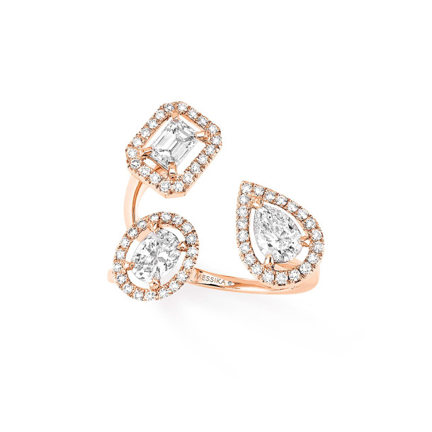         Roségold, Ringe, Messika My Twin Trilogy X3 Ring