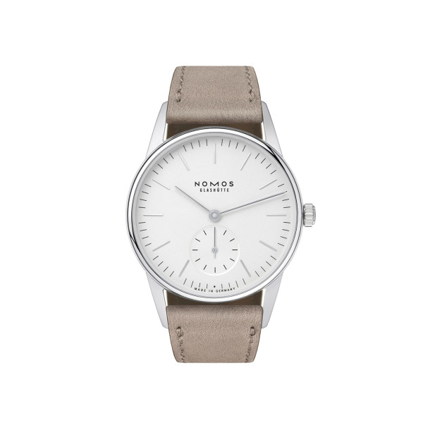         Damenuhr, Handaufzug, NOMOS Glashütte Orion 33 weiß