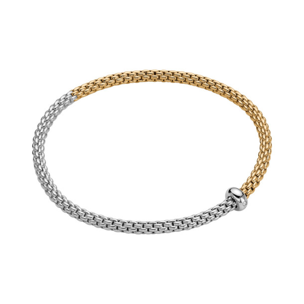         Gelbgold &amp; Weißgold, Armschmuck, FOPE Eka Flex'it Armband
