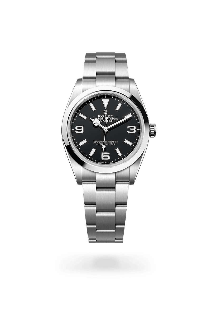 Rolex Explorer 36 M124270-0001 Herrenuhr / Damenuhr - Oyster, 36 mm, Edelstahl Oystersteel 