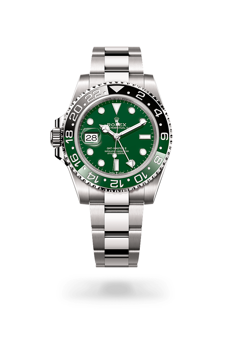 Rolex GMT-Master II Herrenuhr (M126729VTNR-0001) Oyster, 40 mm, Weißgold