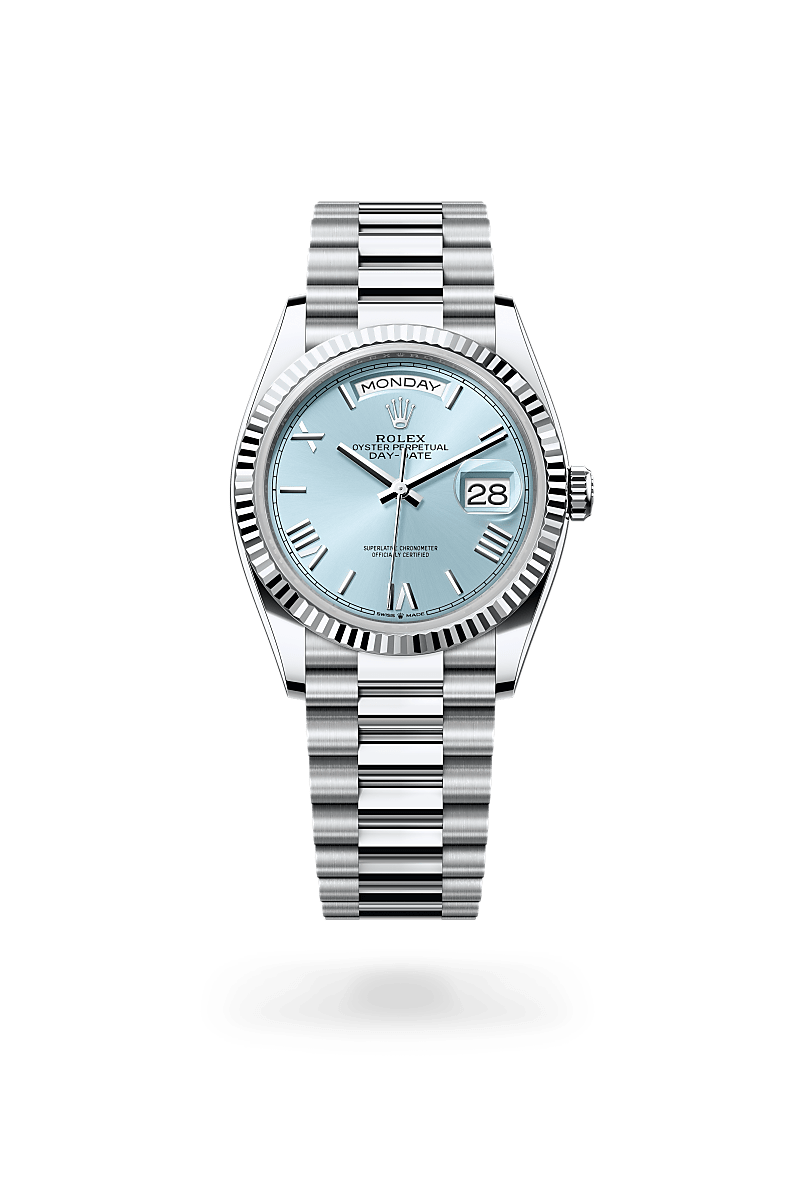 Rolex Day-Date 36 M128236-0018 Herrenuhr - Oyster, 36 mm, Platin