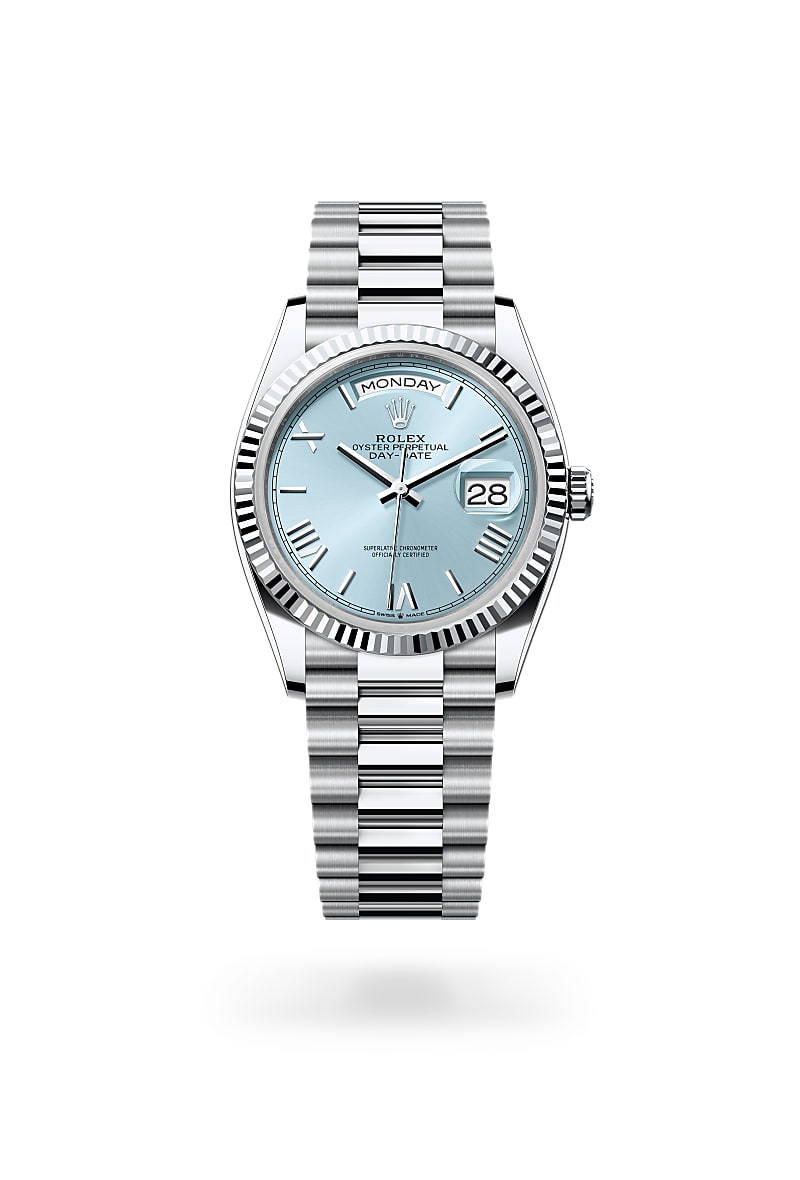 Rolex Day-Date 36 M128236-0018 Herrenuhr - Oyster, 36 mm, Platin