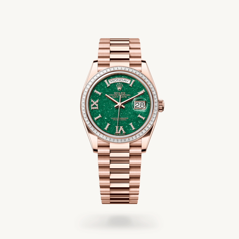 Rolex Day-Date 36 128395TBR Herrenuhr Bild 1