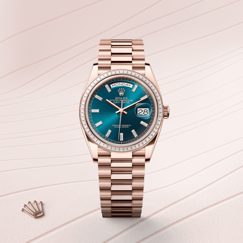 Rolex Day-Date 36 128395TBR Herrenuhr Bild 2