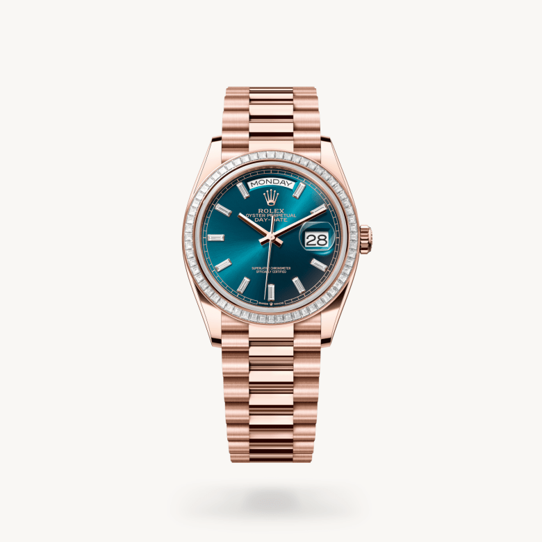 Rolex Day-Date 36 128395TBR Herrenuhr Bild 1