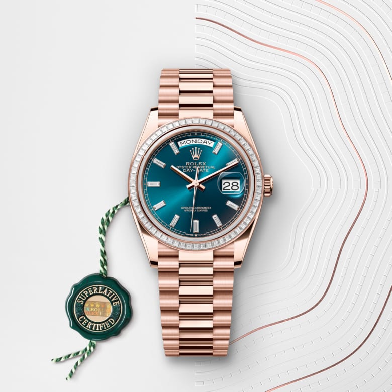 Rolex Day-Date 36 128395TBR Herrenuhr Bild 4