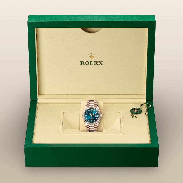 Rolex Day-Date 36 128395TBR Herrenuhr Bild 3