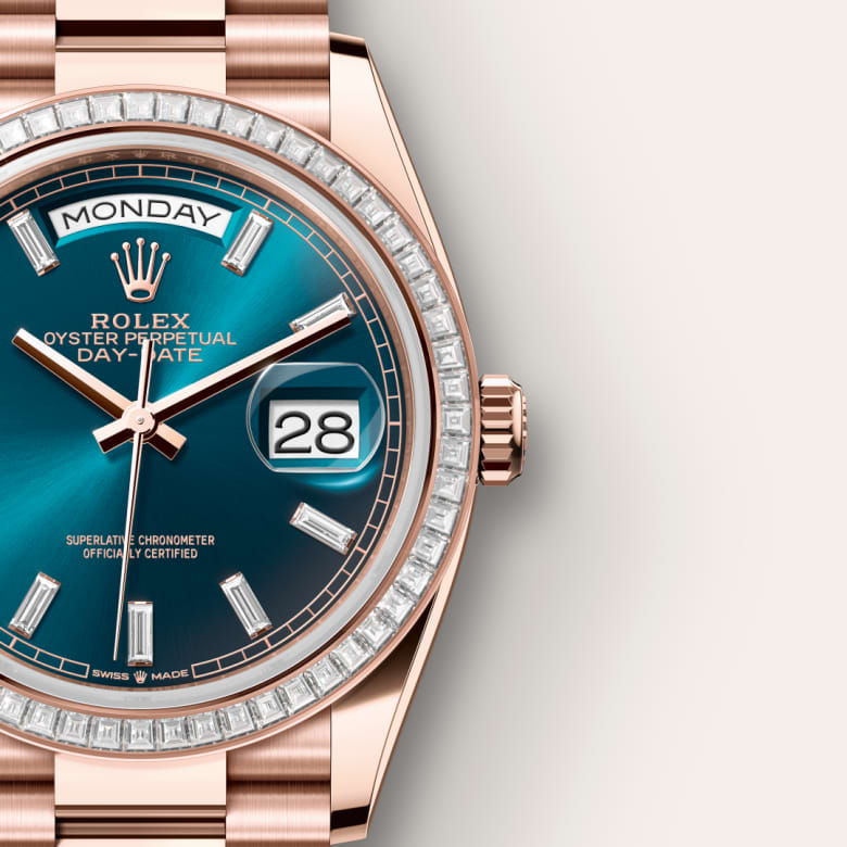 Rolex Day-Date 36 128395TBR Herrenuhr Bild 5