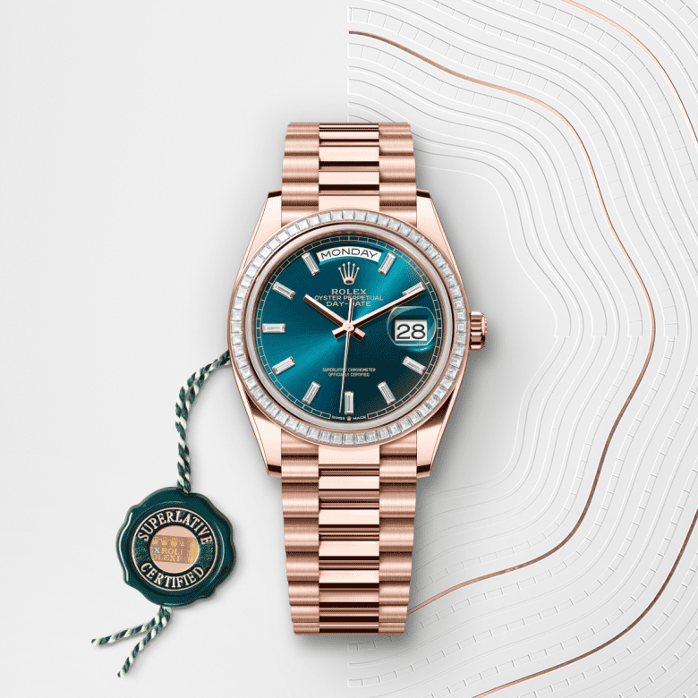 Rolex Day-Date 36 128395TBR Herrenuhr Bild 4