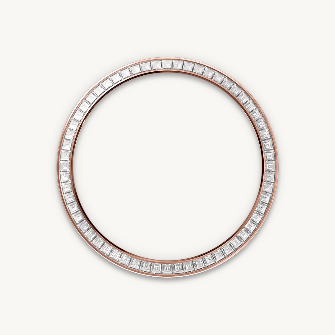 Diamantbesetzte Lünette