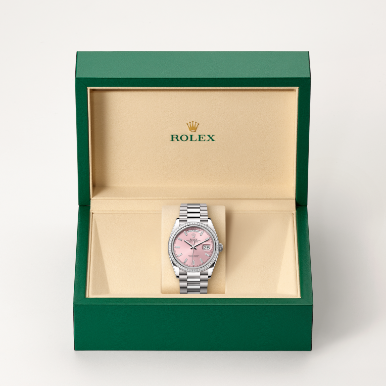 Rolex Day-Date 36 128399TBR Herrenuhr Bild 3
