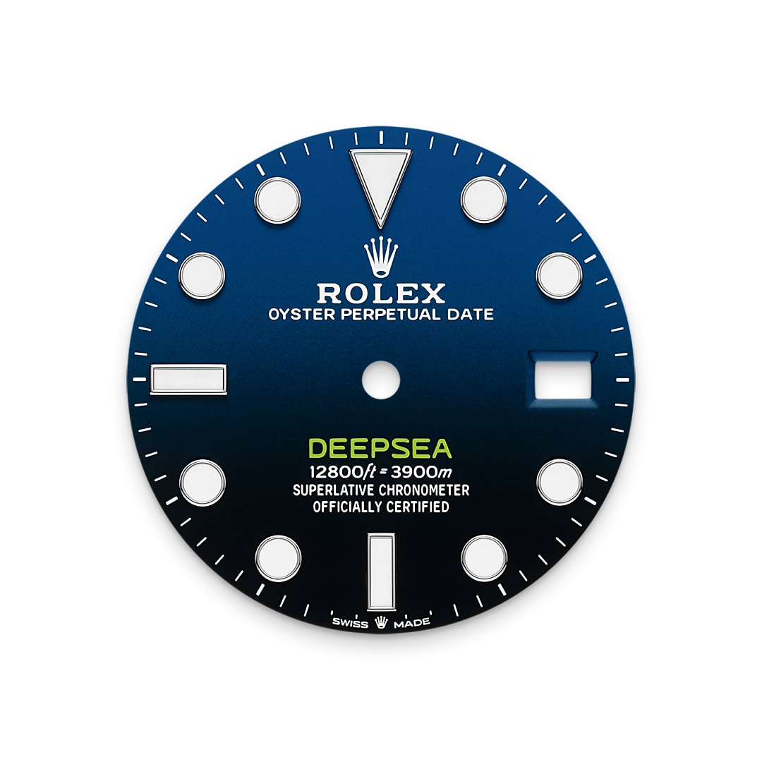 Zifferblatt D-blue
