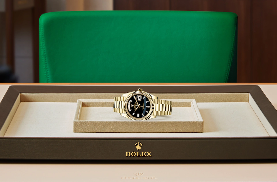 Rolex Day‑Date in Gold, M228238-0059 | Juwelier Dührkoop
