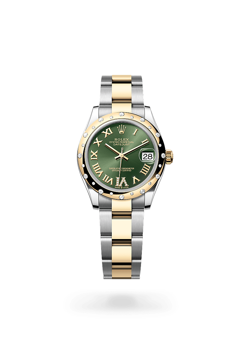 Rolex Datejust 31 Herrenuhr (M278343RBR-0015) Oyster, 31 mm, Edelstahl Oystersteel und Gelbgold mit Diamanten