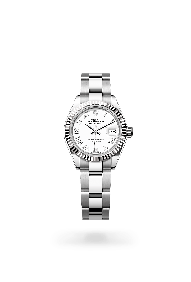 Rolex Lady-Datejust M279174-0020 Herrenuhr - Oyster, 28 mm, Edelstahl Oystersteel und Weißgold
