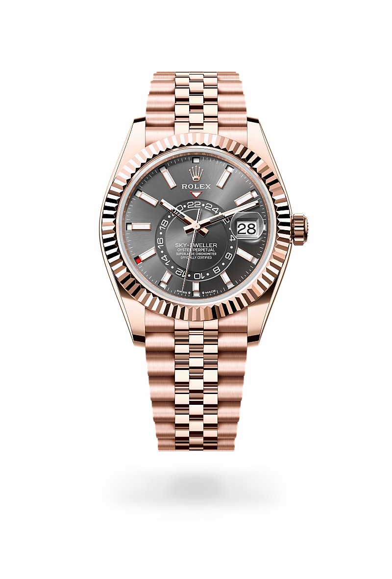 Rolex Sky-Dweller M336935-0008 Herrenuhr - Oyster, 42 mm, Everose-Gold