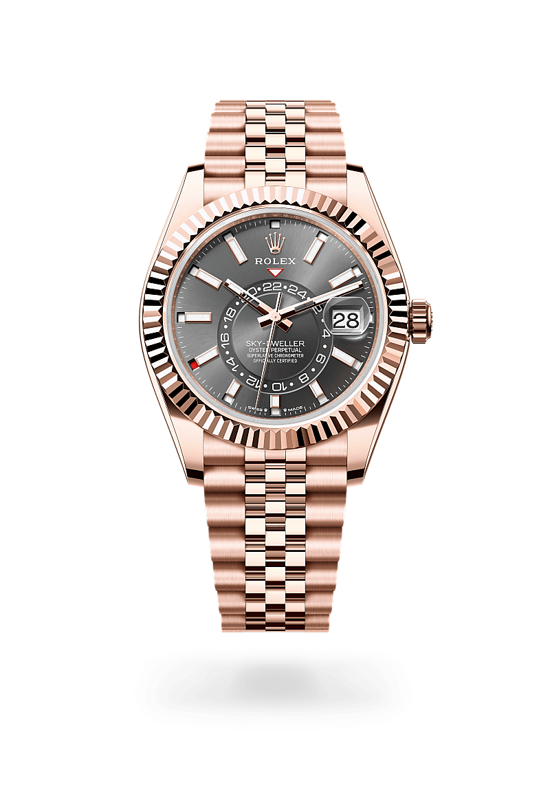 Rolex Sky-Dweller M336935-0008 Herrenuhr - Oyster, 42 mm, Everose-Gold